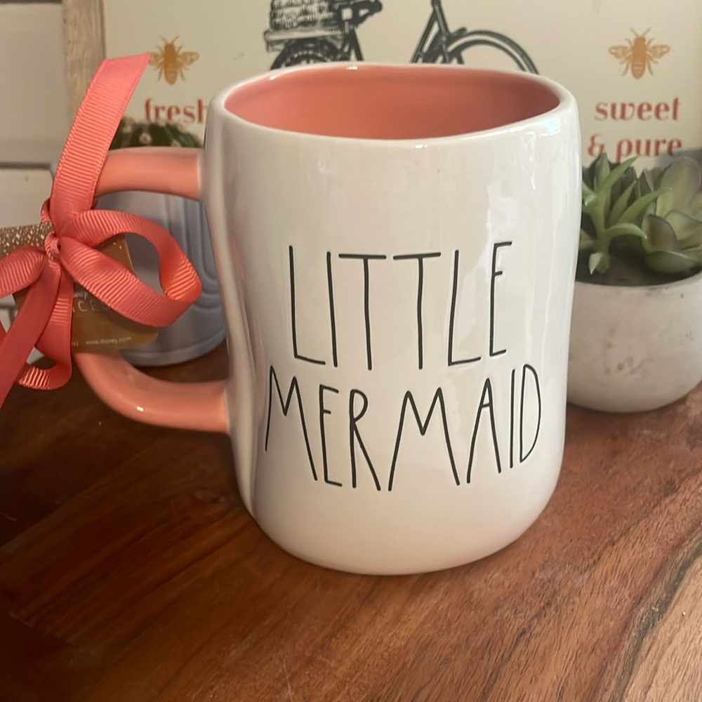 Rae Dunn Disney Princess The Little Mermaid Mug